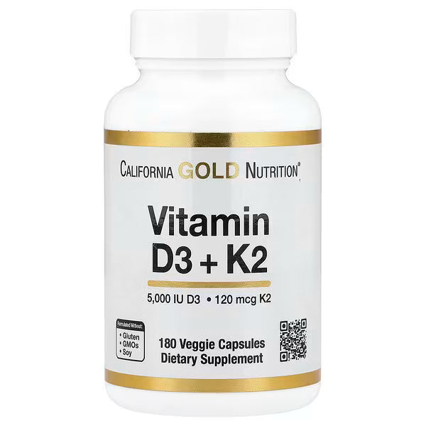 Vitamin D3 K2 5000ui 180caps