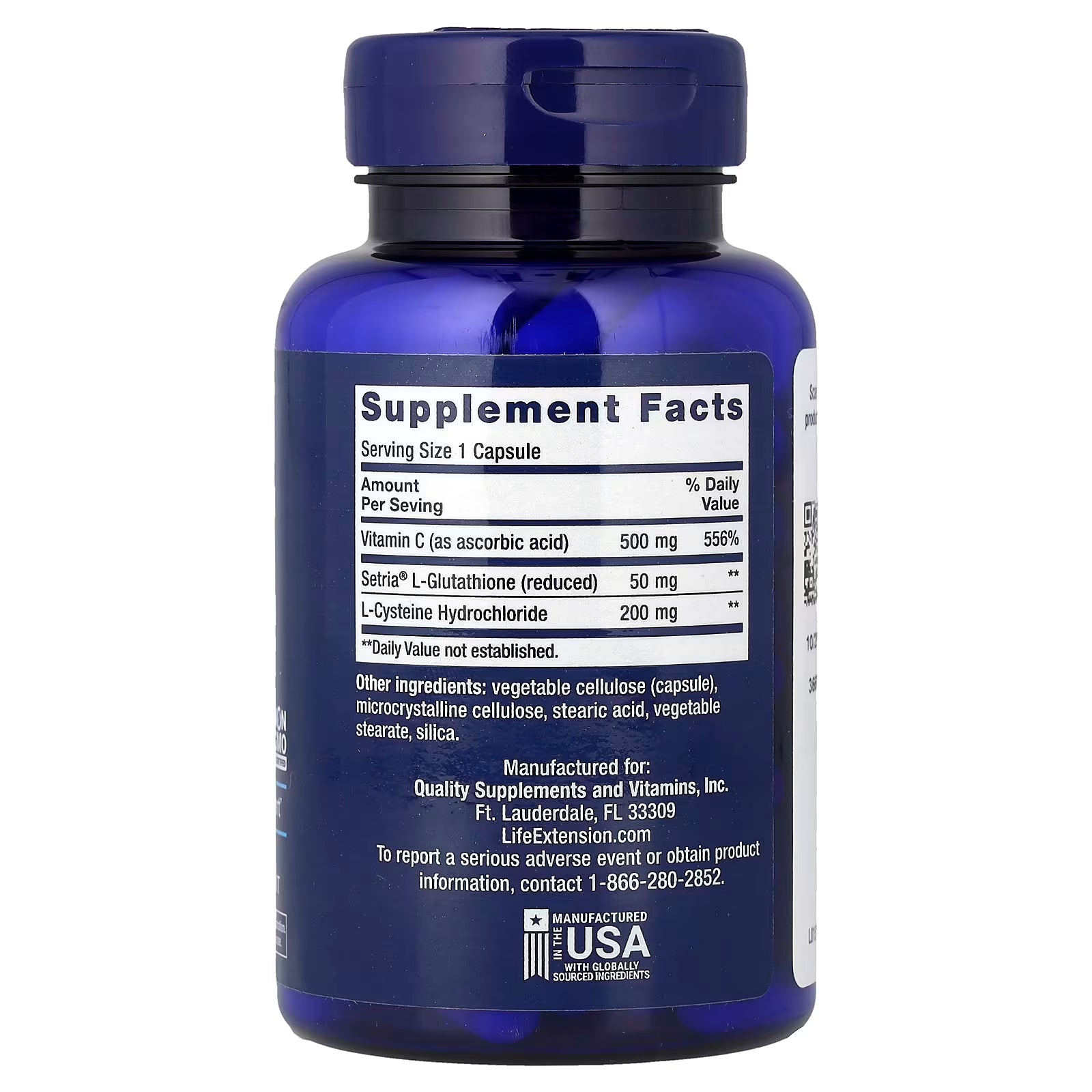 Glutathione life extension 100caps