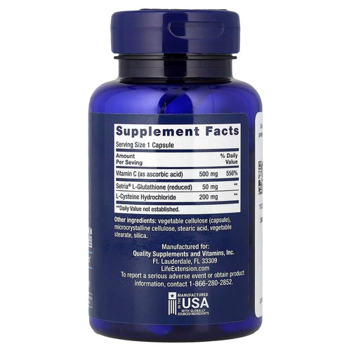 Glutathione life extension 100caps
