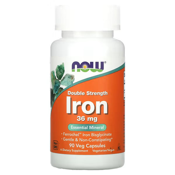 Iron now 36mg 90caps