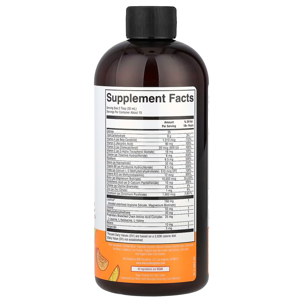 Mary Ruth Hair Growth Multivitamins 450ml