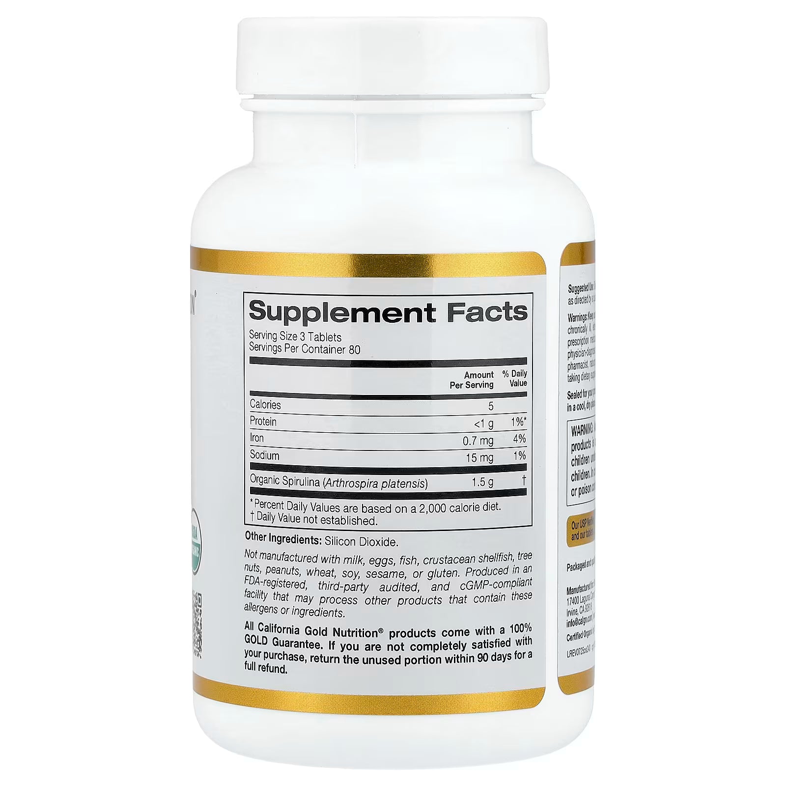 Spirulina 240tabs (500mg)